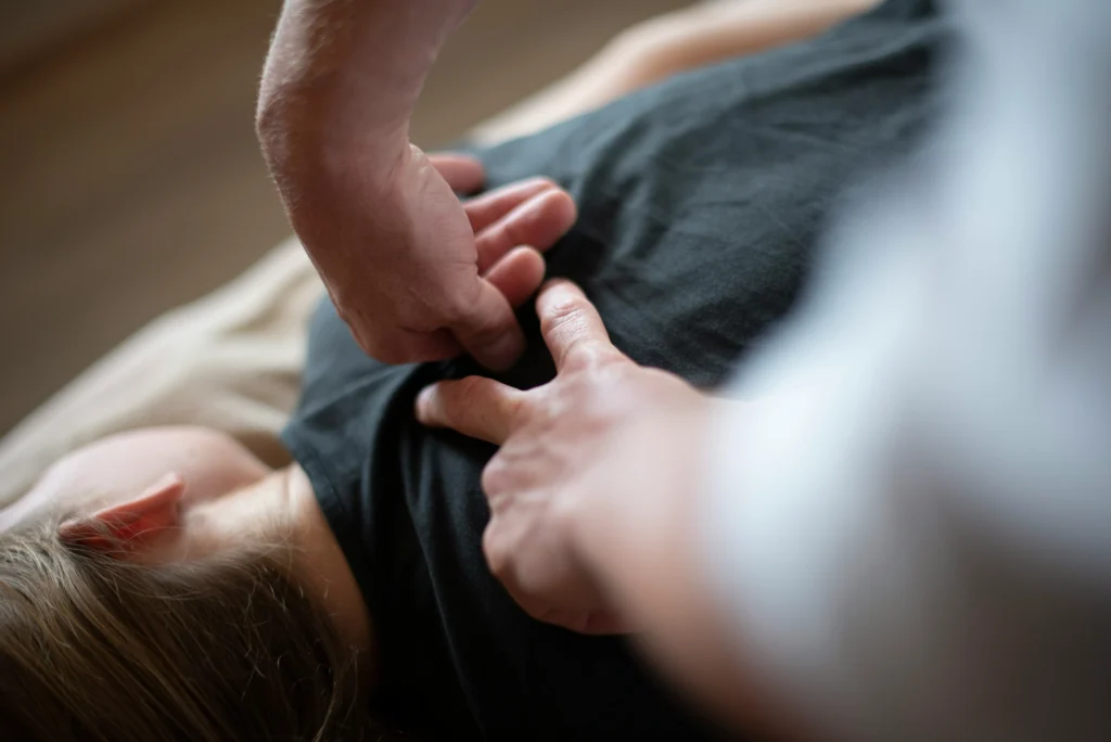 Osteopathy therapy in West Vancouver performed through gentle manual osteopathy techniques in a professional medical spa environment